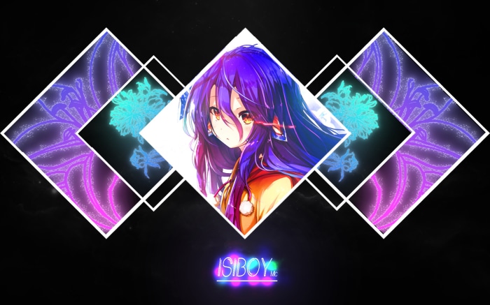 Shiro from No Game No Life Anime Art