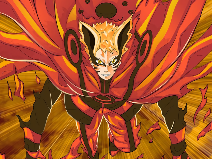 Naruto Uzumaki in Baryon Mode