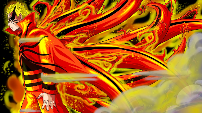 Naruto Uzumaki in Baryon Mode