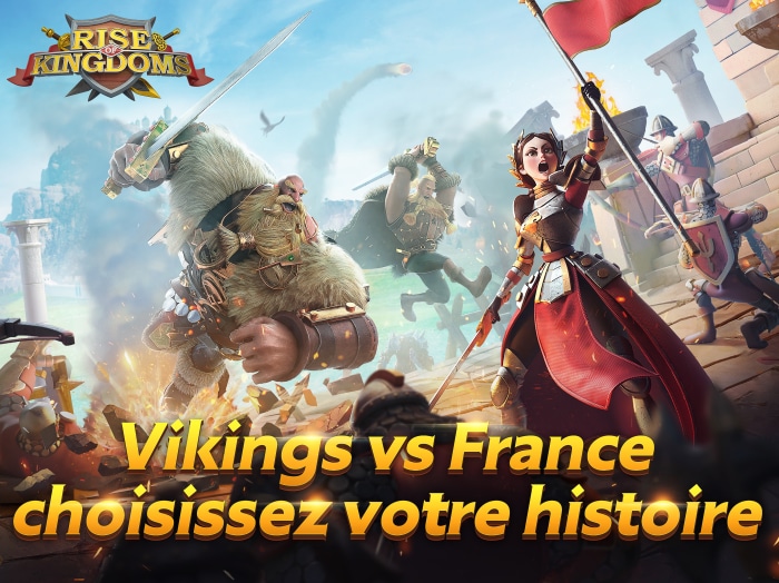 Rise of Kingdoms Vikings vs France