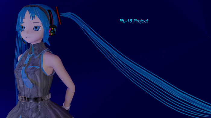 Hatsune Miku from Vocaloid