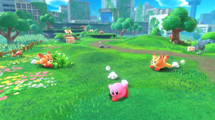 Kirby from Kirby and the Forgotten Land