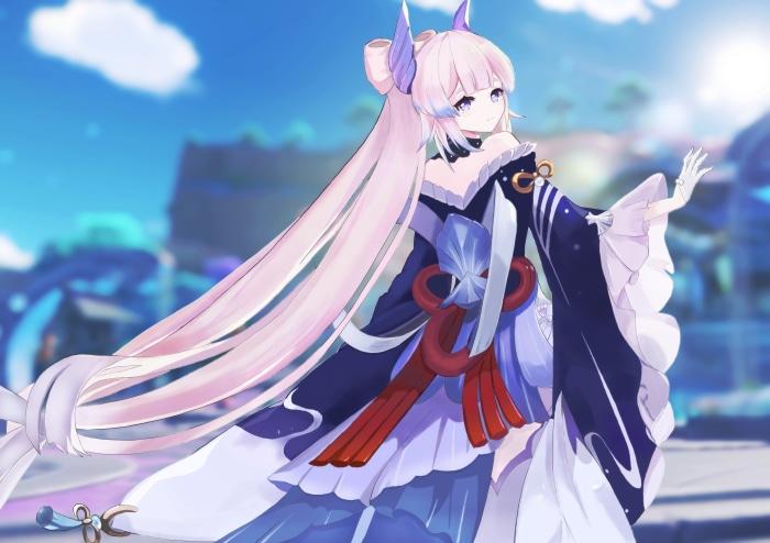Sangonomiya Kokomi from Genshin Impact