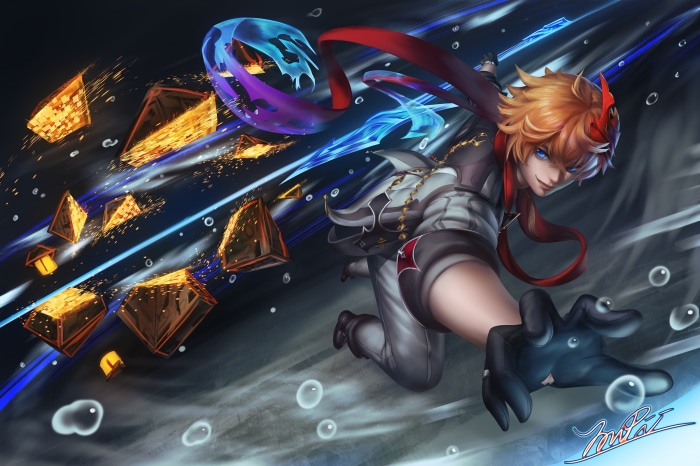 Tartaglia Childe from Genshin Impact