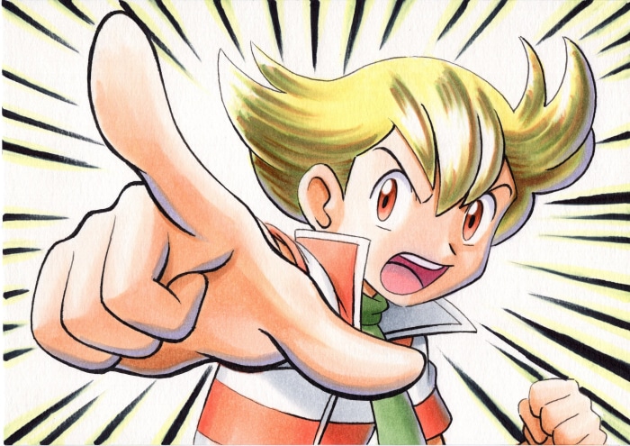Barry from Pokémon