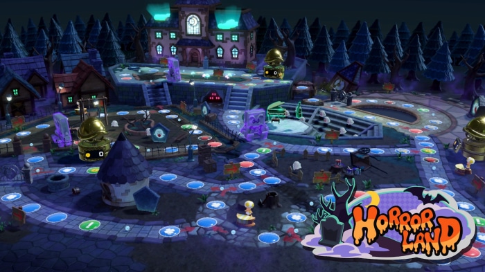 Mario Party Superstars Horror Land board game