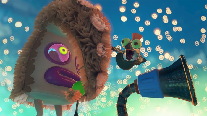 Big Man and Fry-N-Fly from Splatoon 3