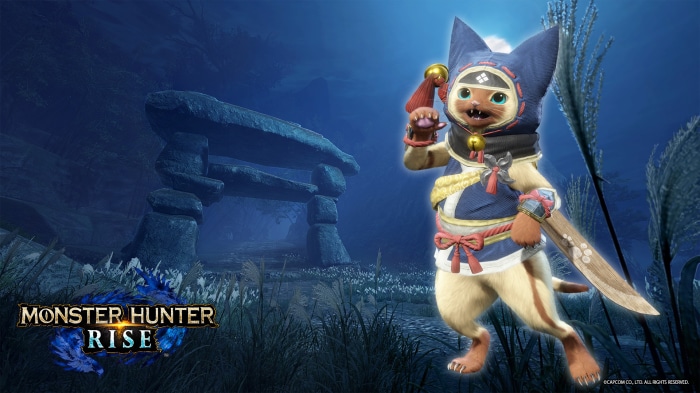 Felyne Palico from Monster Hunter Rise