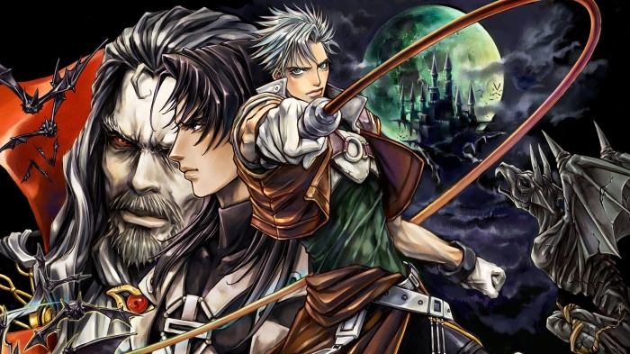 Simon Belmont and Dracula from Castlevania