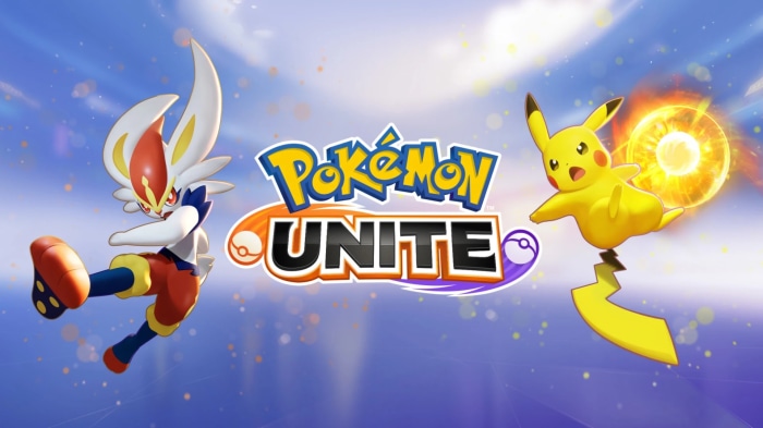 Cinderace and Pikachu from Pokémon UNITE