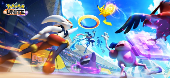 Pokémon UNITE 4K Action Scene