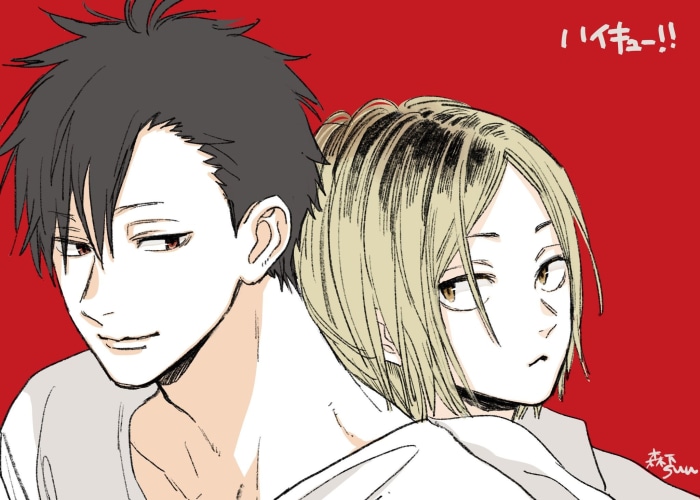 Kuroo and Kenma from Haikyu!!