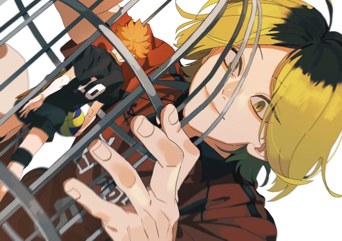 Kenma Kozume and Shoyo Hinata from Haikyu!!
