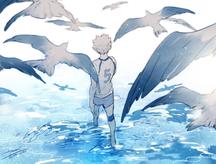 Kōrai Hoshiumi from Haikyu!!