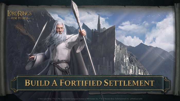 Gandalf from The Lord of the Rings: Rise to War
