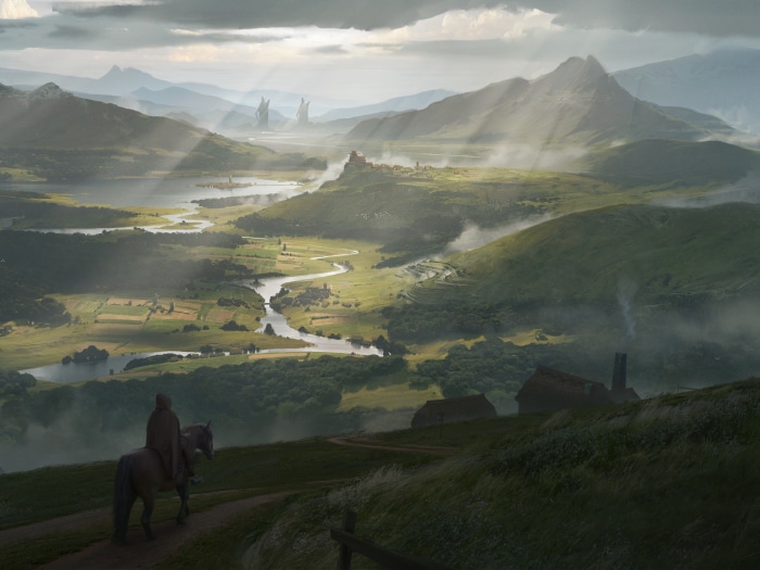 The Lord of the Rings: Rise to War landscape
