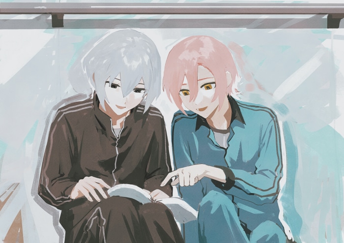 Shirota Mitsuki and Tachibana Kisa from Jack Jeanne