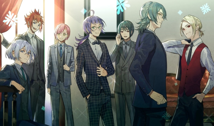 Jack Jeanne characters in formal wear