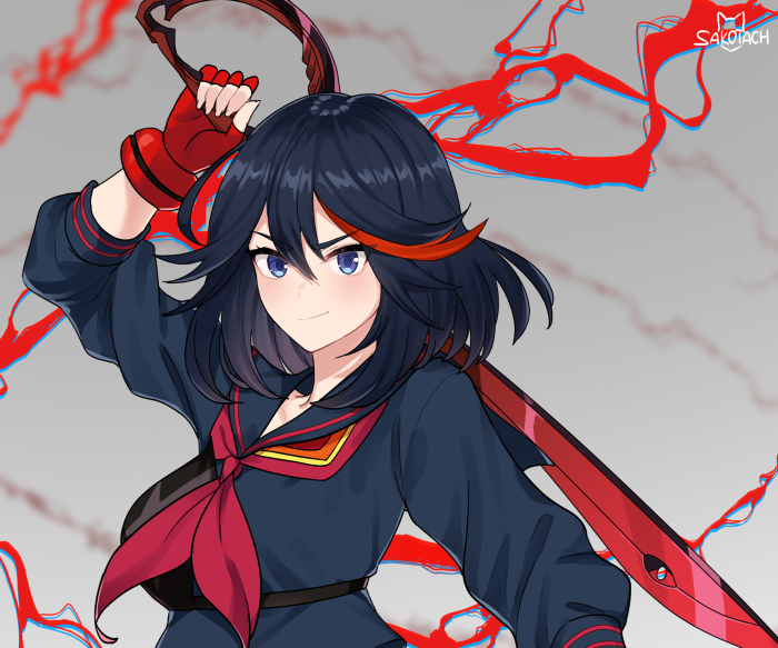 Ryuko Matoi from Kill La Kill with Scissor Blade
