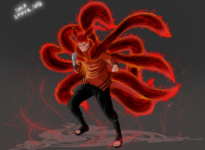 Naruto Uzumaki in Baryon Mode