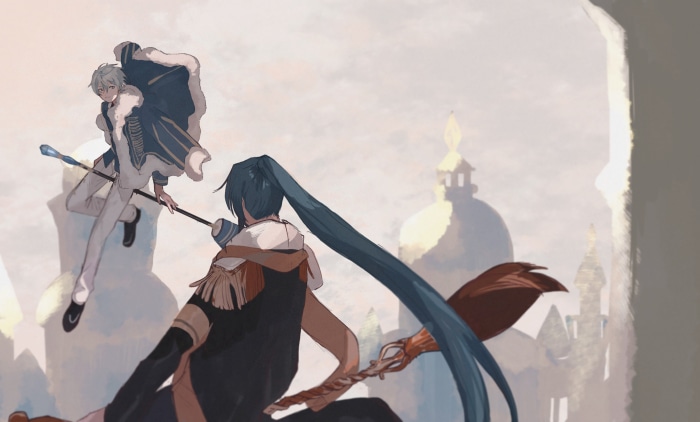 Arthur and Oz from Promise of Wizard
