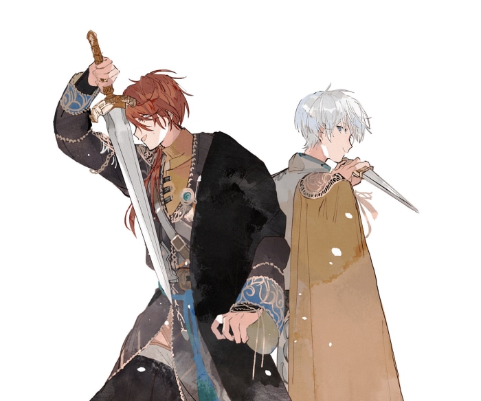 Cain and Arthur from Promise of Wizard