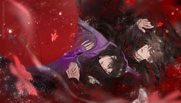 Wei Wuxian and Jiang Cheng from Mo Dao Zu Shi