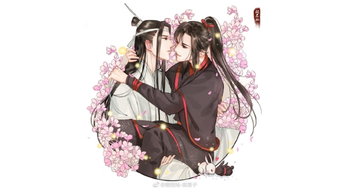 Lan Wangji and Wei Wuxian from Mo Dao Zu Shi