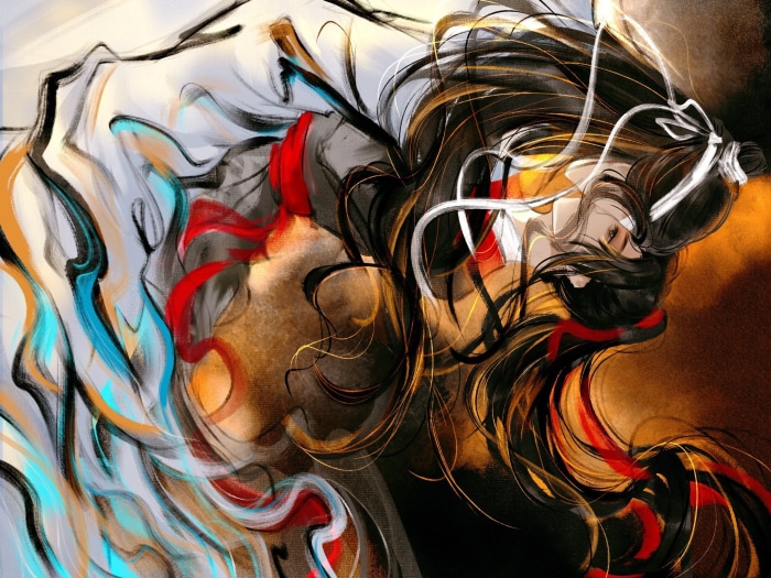 Wei Wuxian and Lan Wangji from Mo Dao Zu Shi