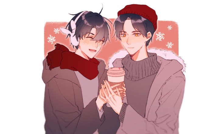 Lan Zhan and Wei Wuxian from Mo Dao Zu Shi