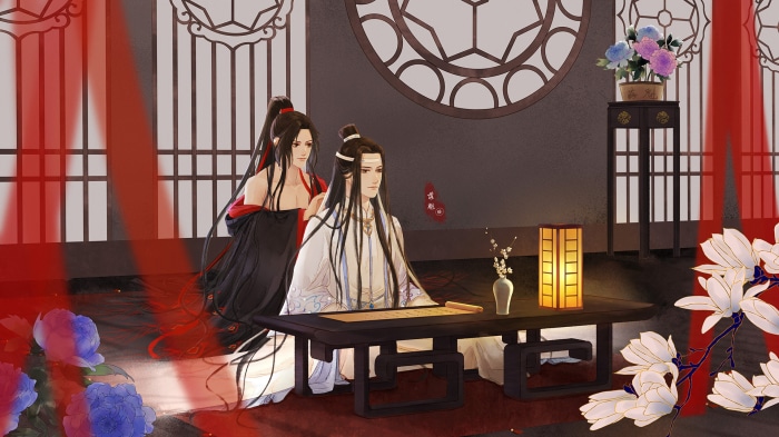 Wei Ying and Lan Zhan from Mo Dao Zu Shi