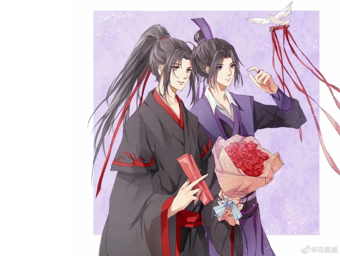 Wei Wuxian and Jiang Cheng from Mo Dao Zu Shi