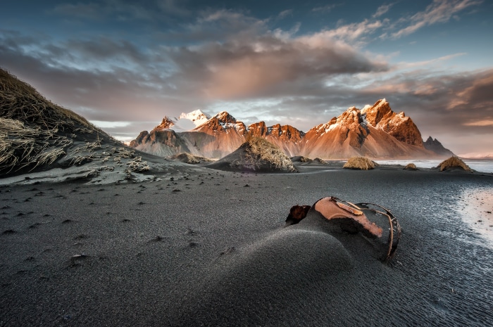 Vestrahorn 4K Beach Iceland