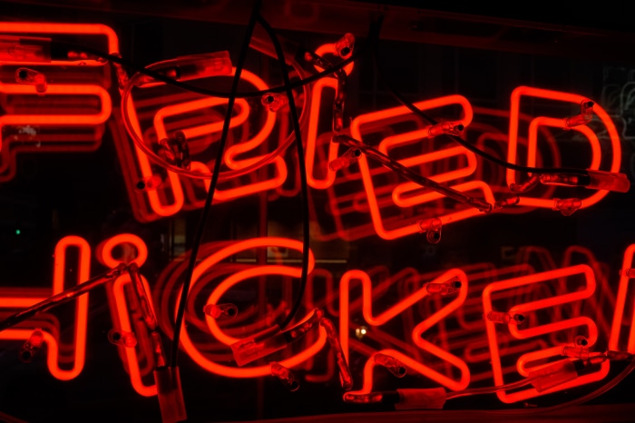 Red Neon Sign