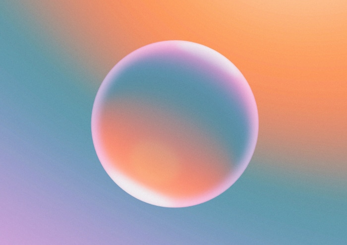 Abstract Circle Gradient 4K