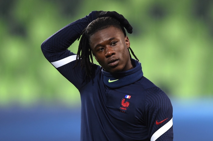 Eduardo Camavinga of the France National Football Team