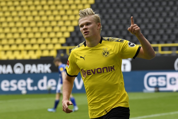 Erling Haaland from Borussia Dortmund