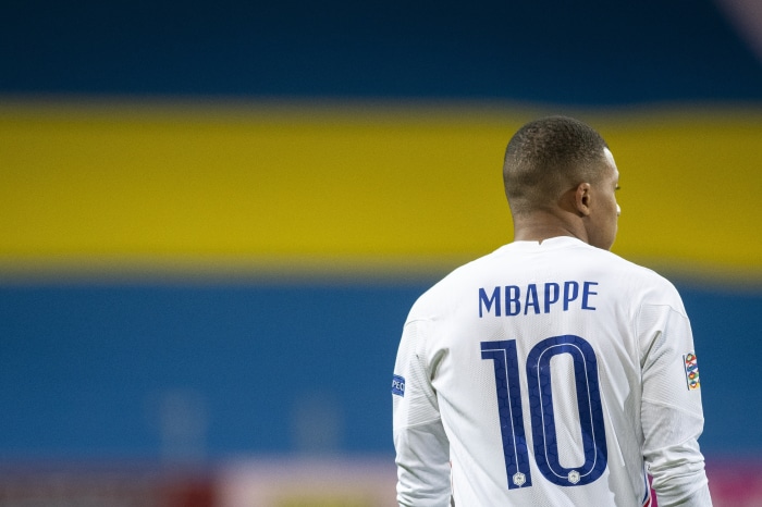 Kylian Mbappé France National Football Team 4K