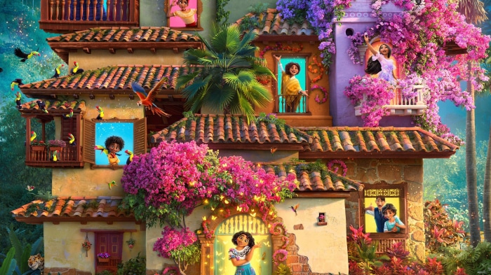 Encanto: Mirabel Madrigal and her family's magical house