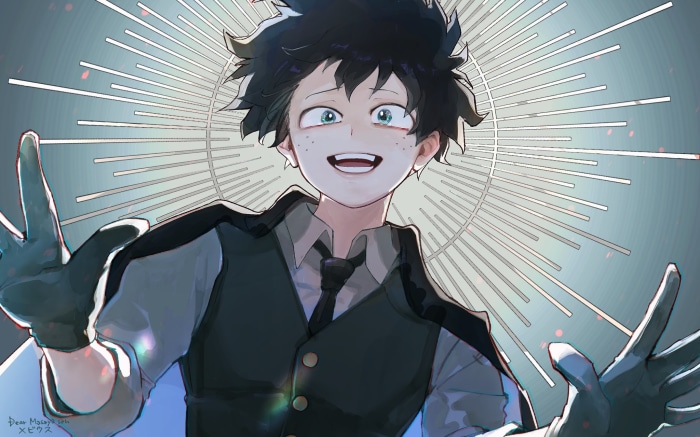 Izuku Midoriya from My Hero Academia