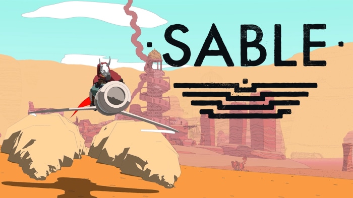 Sable video game title art
