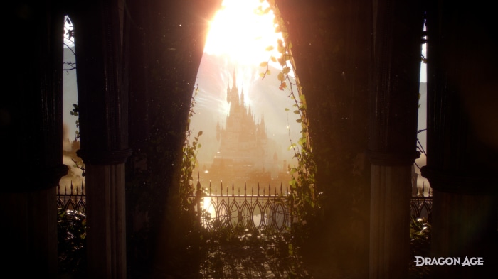 Dragon Age 4K castle view