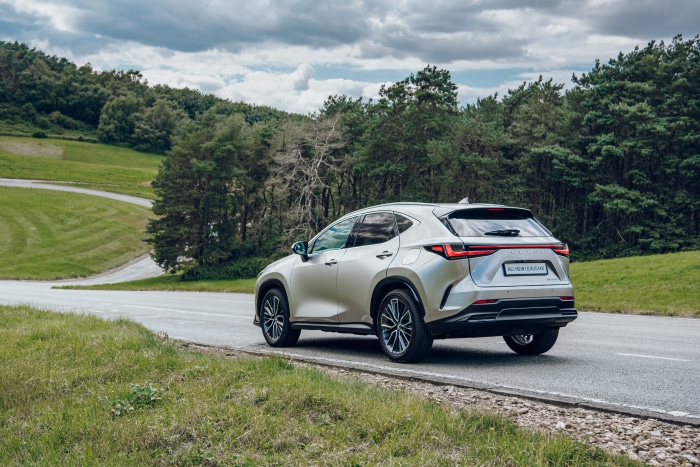 Lexus NX 350 4K on a road