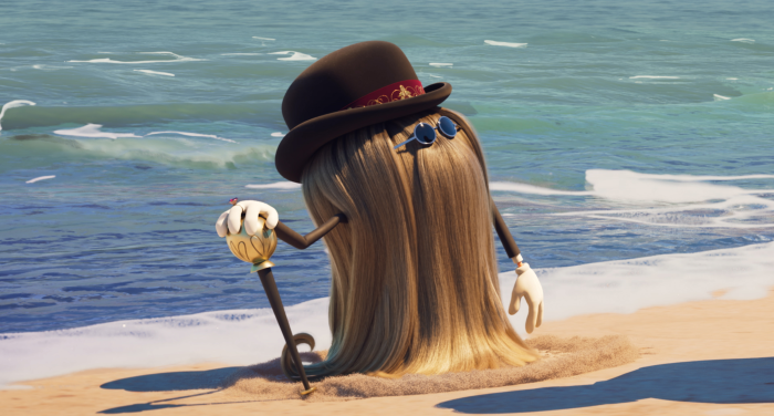Cousin Itt from The Addams Family 2