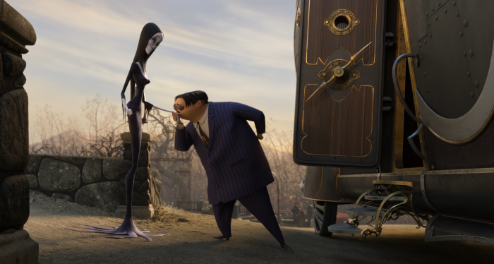 Morticia and Gomez Addams from The Addams Family 2