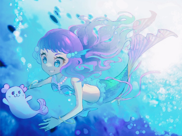 Laura and Kururun from Tropical-Rouge! Pretty Cure 4K