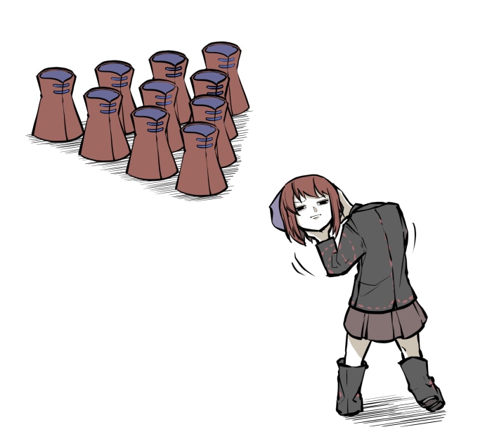 Sekibanki from Touhou Project