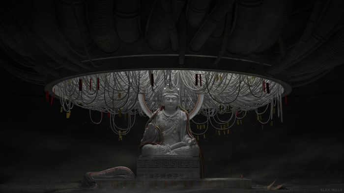 The One who Perceives the Sound of the World by Alex Mille