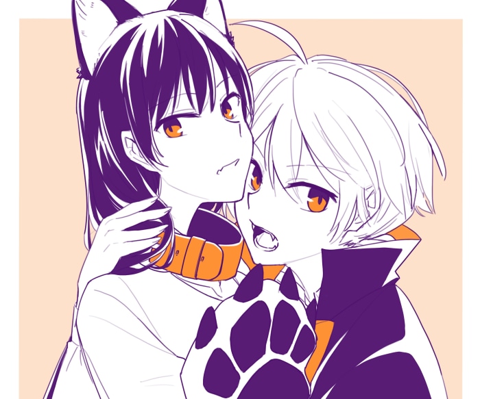 Touko Nanami and Yuu Koito from Bloom Into You