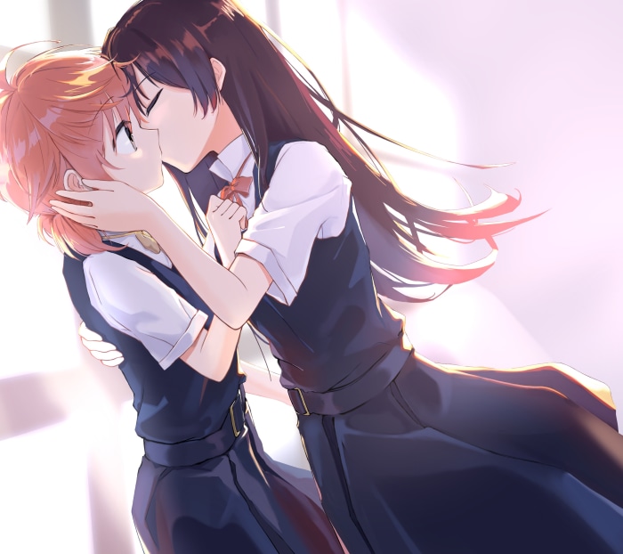 Yuu Koito and Touko Nanami from Bloom Into You